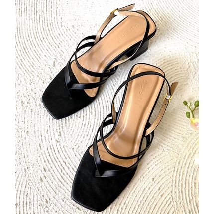 DUSHI Hilary heels - Sendal hak tahu wanita 5CM