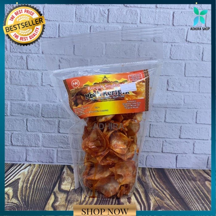 

Keripik Singkong Balado Rujak Pedas Keripik Singkong Snack - 200 gr