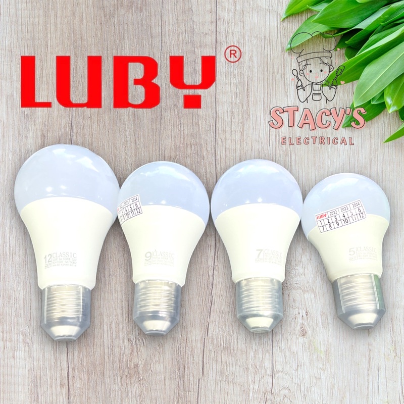 LAMPU LED LUBY CLASSIC PREMIUM MURAH 5W 7W 9W 12W 15W 18W 24W 30W Cool Day Light Putih Terang