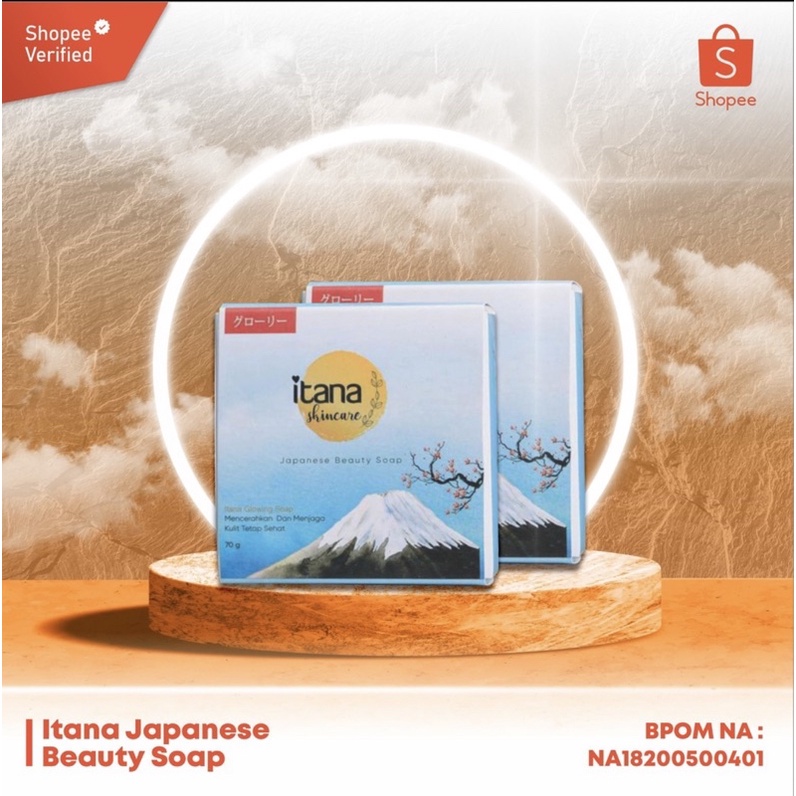 Itana Japanese Beauty Soap (Sabun Itana Pemutih Badan)