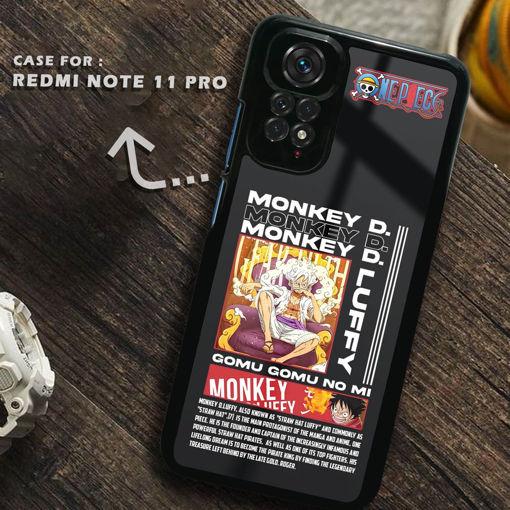 Case Redmi Note 11 Pro - Fashion Case Motif ONE PIECE - Casing Redmi Note 11 Pro - Case hp Redmi Not