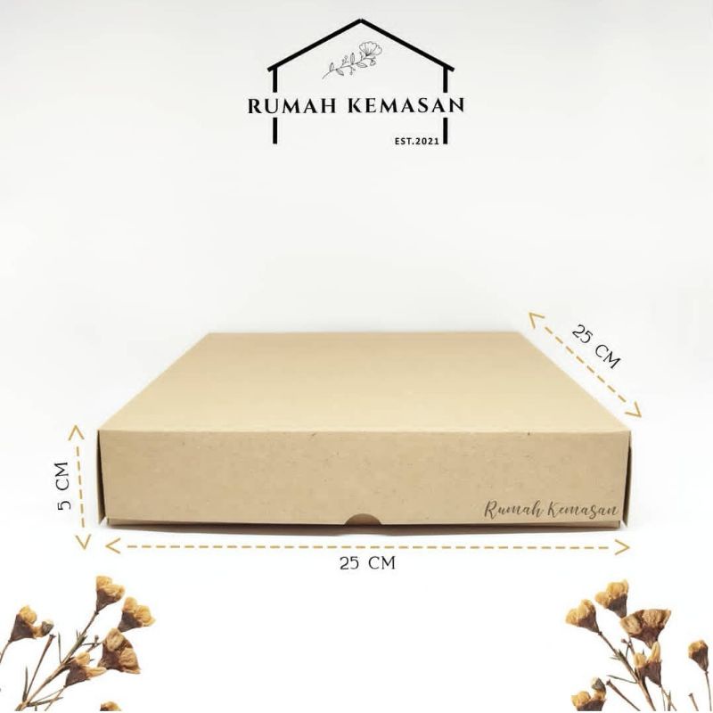 

Box kraft 25x25x5 tidak berlaminasi