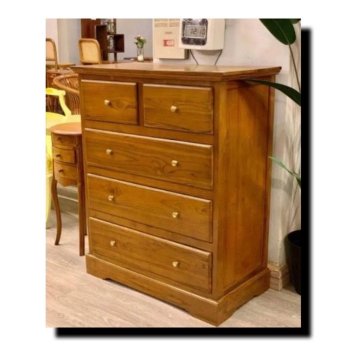 Lemari laci nakas kayu jati