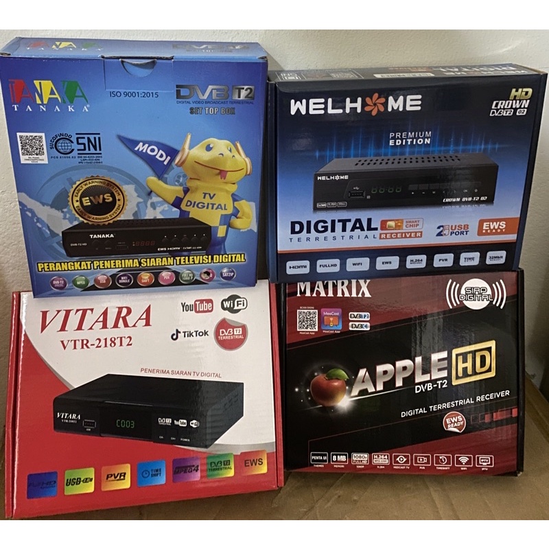 Jual Set Top Box STB Receiver Digital Dari TV Analog + Wifi / Non Wifi ...