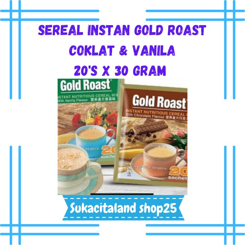 

sereal gold roast ,sarapan enak bergizi