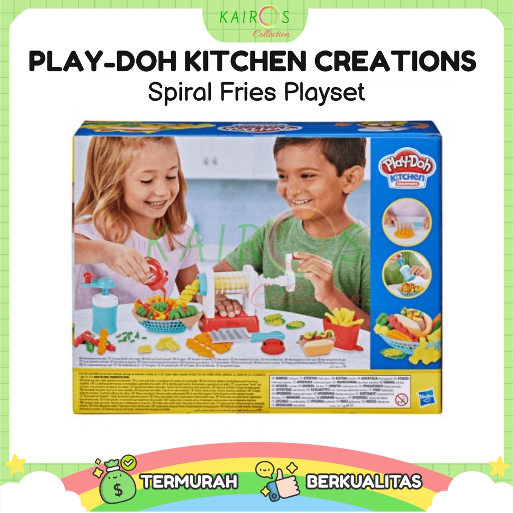 Play-Doh Original Kitchen Creations Spiral Fries Playset