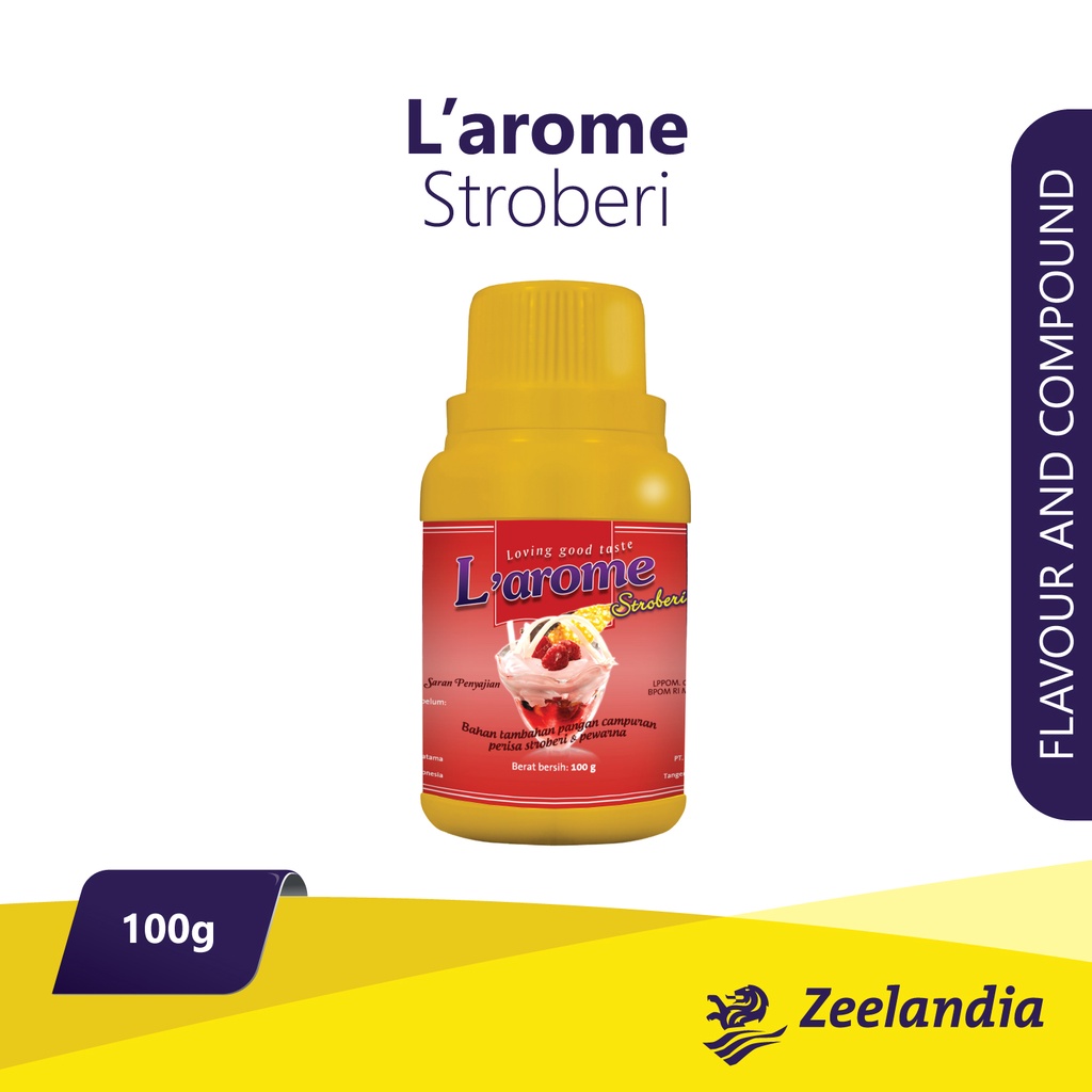 

Zeelandia L'Arome Strawberry Pasta 100 Gr