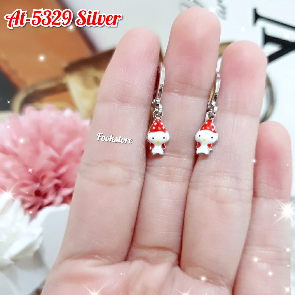 ANTING ANAK CLIP SILVER/GOLD ANTI ALERGI/COD