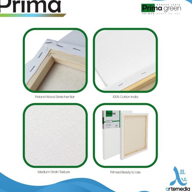 

Kanvas Lukis Prima Green 20x20cm Value Set 3 Cotton Canvas - SET 3