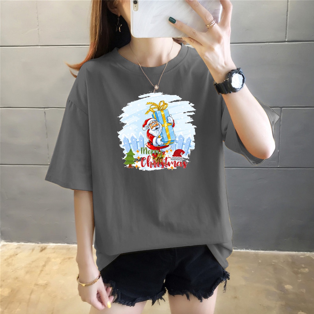 KAOS 0VERSIZE WANITA SPECIAL CRISTMAS EDITION  5