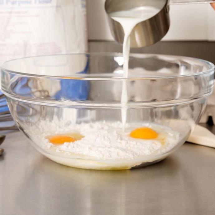 Mangkok Kaca Luminarc 23 cm / Mixing Bowl / Mangkok Kaca Besar Temper
