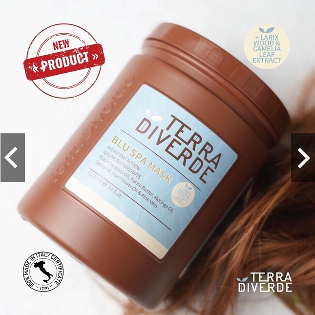 Terra Blu Spa 1000ml Kemasan baru |masker rambut | perawatan rambut rusak | treatment rambut