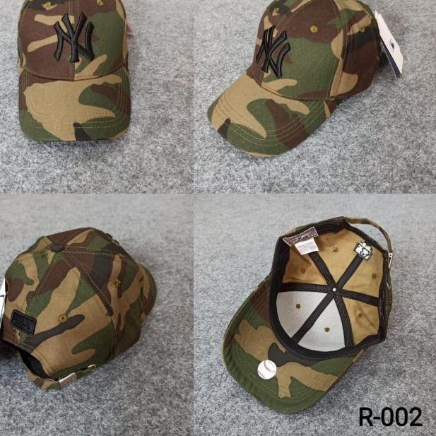 Topi NY MLB Classic Camo Army Import