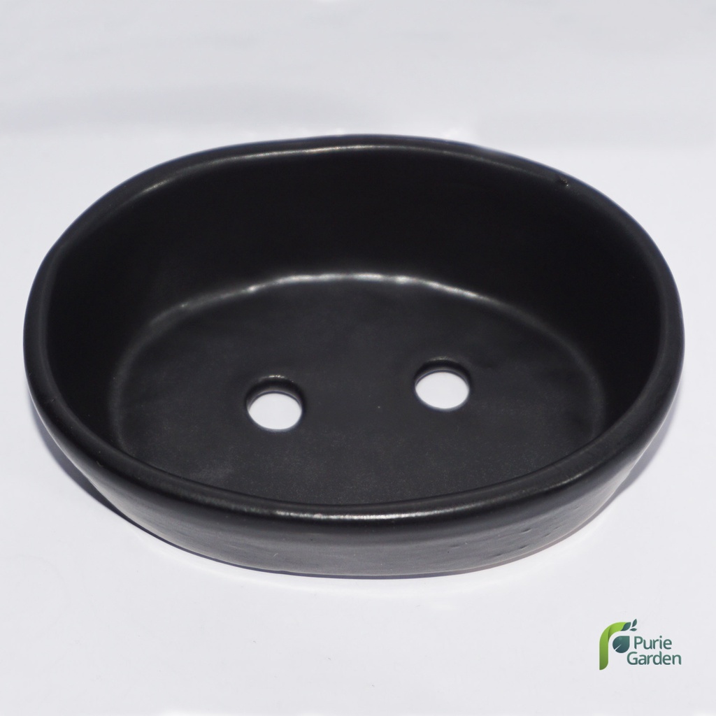 Pot Keramik Bonsai Bunga Kaktus Sukulen PG KDR