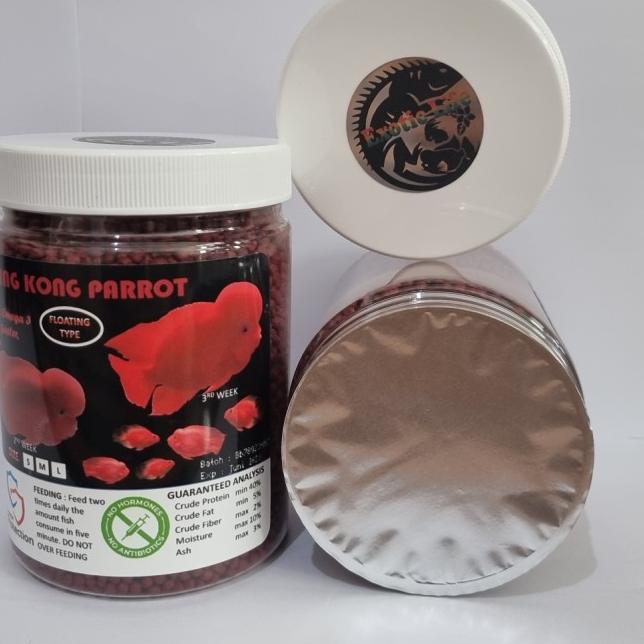 Exotic Life Super Blood Red King Kong Parrot Pakan Parrot &Lohan 333gr - M