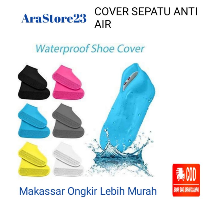 Cover Sepatu Anti Air / Sarung Pelindung Sepatu Anti Air