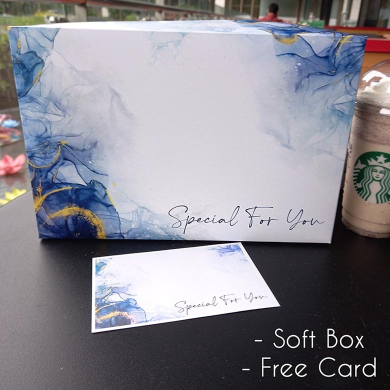 

box special for you (biru) | box hadiah | box kado ulang tahun