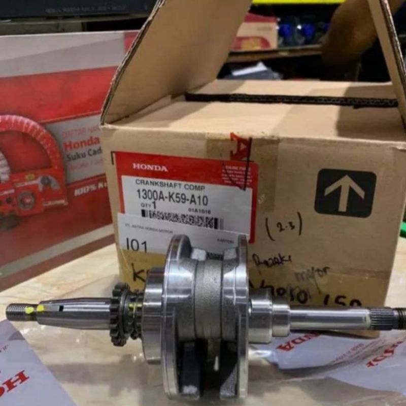 CRANKSHAFT COMP ASSY VARIO 150 LED 2015 SD 2021 ORI 13000K59A70
