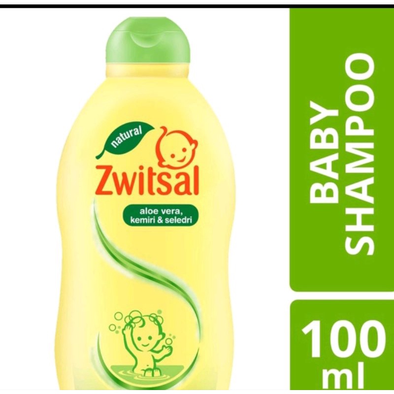 Zwitsal Baby Shampo Natural &amp; AVKS 100ml