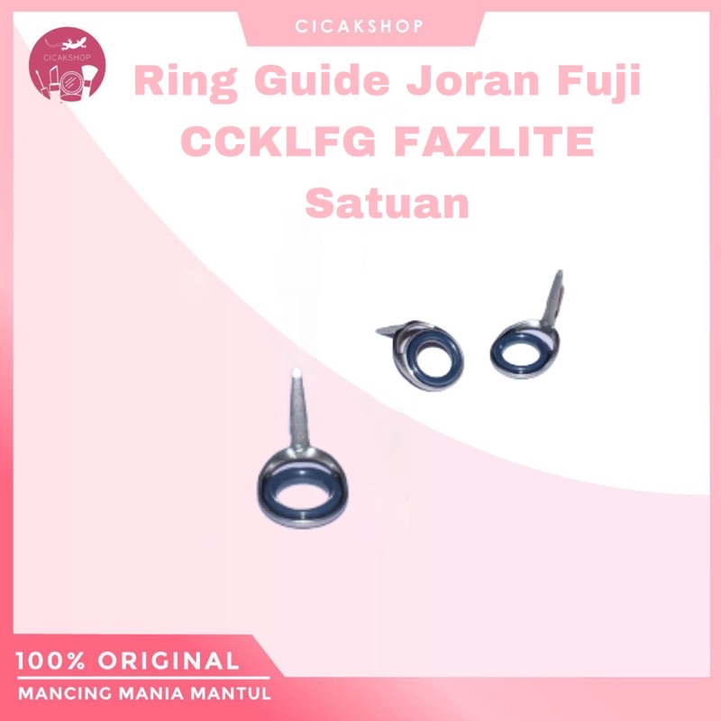 cicakshop88 Liebe Ring guide joran fuji CCKTFG/CCKLFG fazlite keramik biru satuan