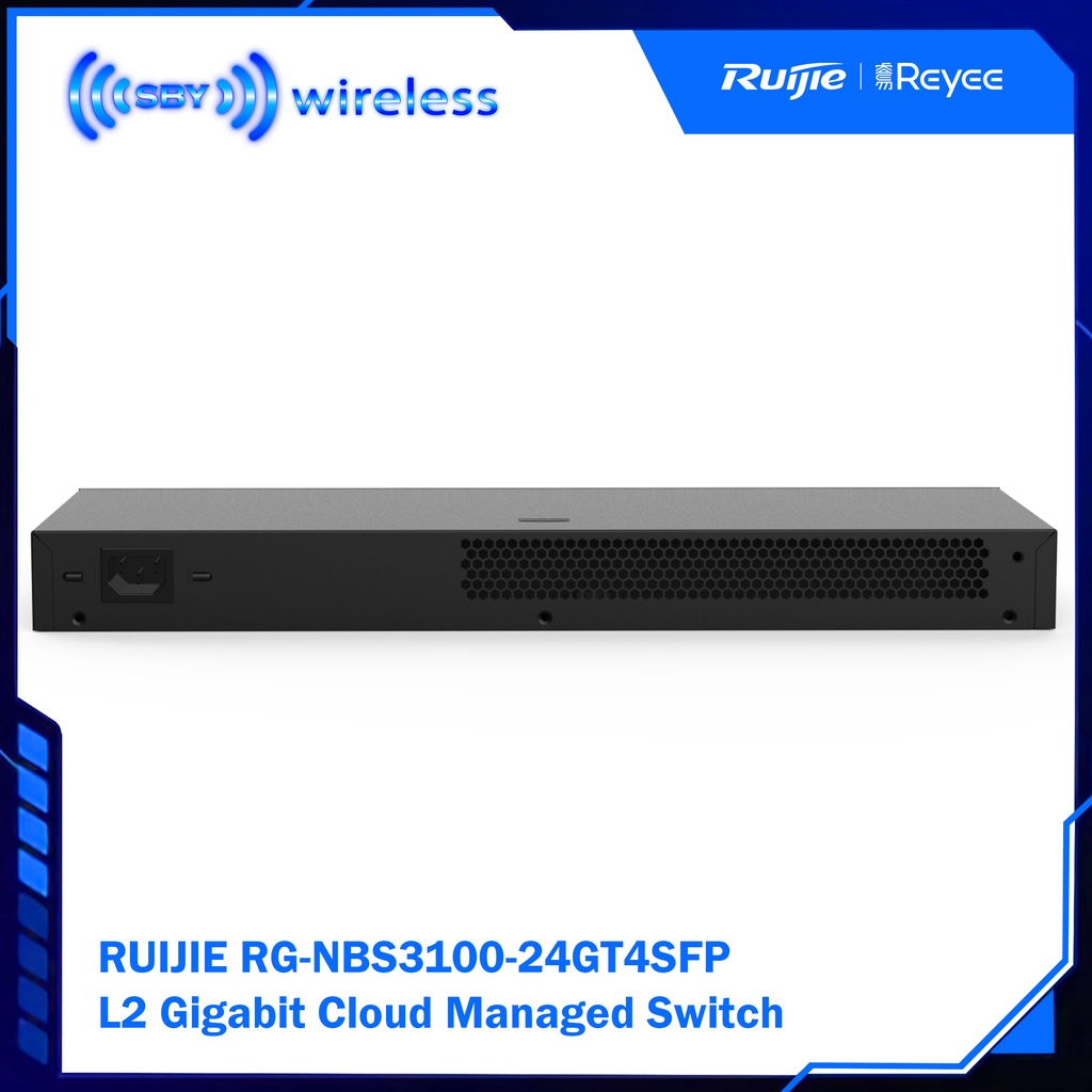 RUIJIE RG-NBS3100-24GT4SFP Series L2 Gigabit Cloud Managed Switch