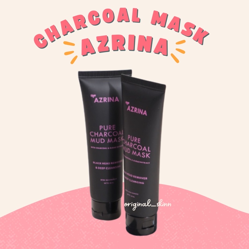 Azrina Pure Charcoal Mud Mask