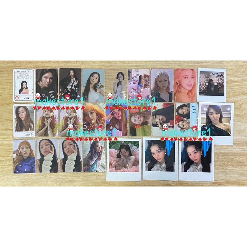 PC Red velvet joy passcard smcu sg21 benefit ktown seulgi queendom amuse rr russian roulette summag 