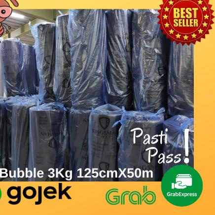 

Bubble Wrap Roll Premium 3kg Gaemi 125cmx50m Harga Promo! - 3kg Putih