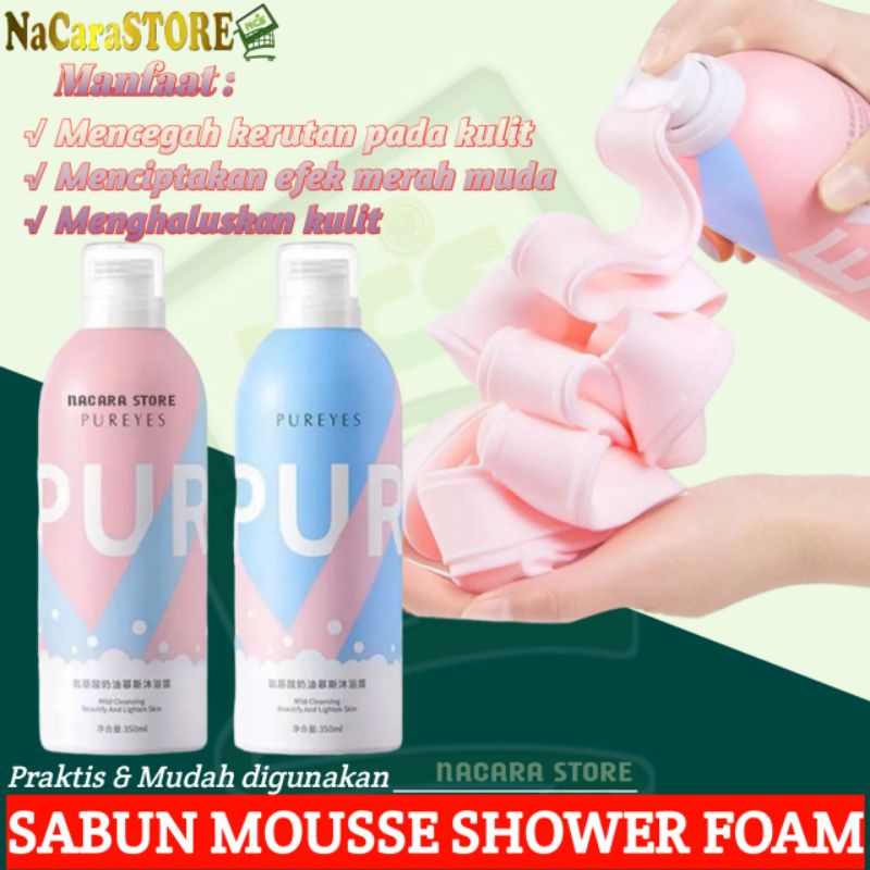 Original PUREYES Sabun Pemutih Kulit Badan 350ml / Pureyes Milk