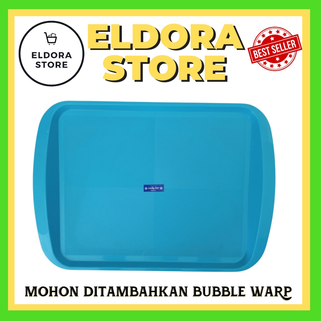 Nampan Plastik Lucky Star 158 | Nampan Plastik | Nampan Saji | Nampan