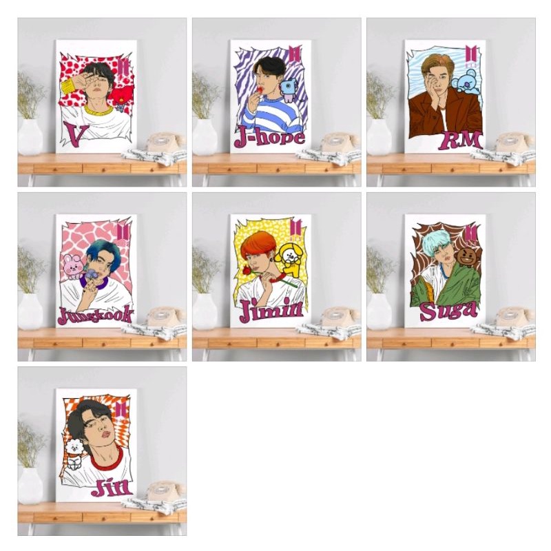 Poster BTS / BTS poster collection - poster kpop murah