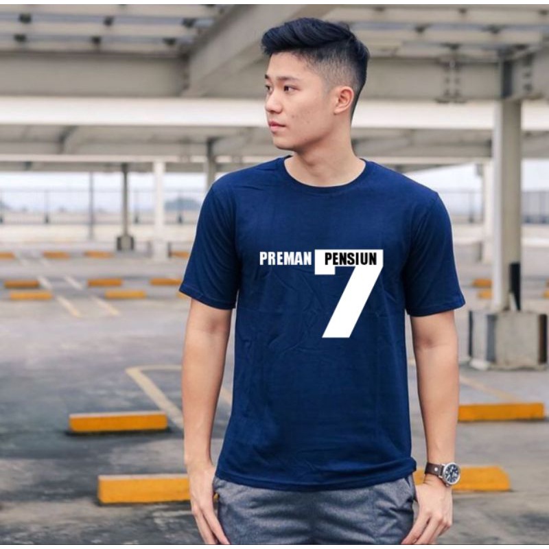 KAOS PREMAN PENSIUN 7 | KAOS DISTRO | KAOS KATUN | KAOS VIRAL