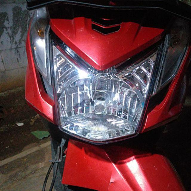 Reflektor Lampu Depan Beat Fi 2013 - 2015 Komplit Assy