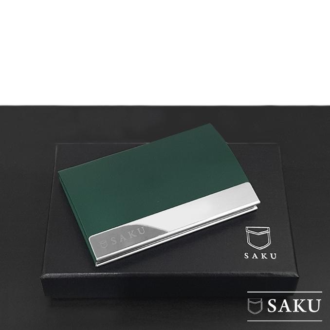 

Dompet Kartu Nama SAKU Kotak Kartu Nama Kulit Business Card Holder GRN