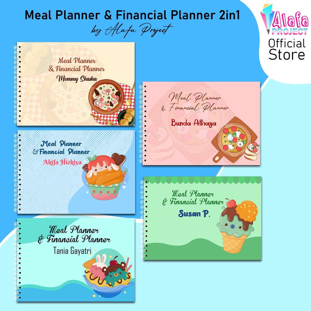 

AlafaProject Meal Planner & Financial Planner / Buku Catatan Keuangan 016-020