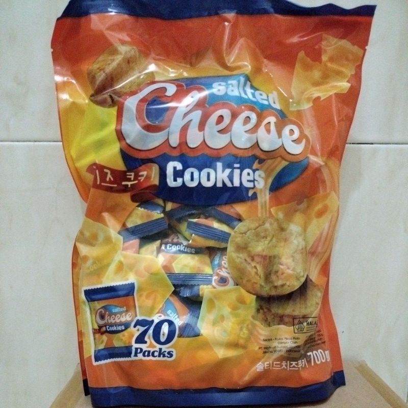 SALTED CHEESE COOKIES 700 GRAM ( 70 PACKS)