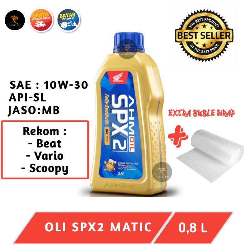 Oli SPX2 Matic AHM Original 800ml / Oli Motor Matic Superior Protection Expert / Oli Motor Matic Hon