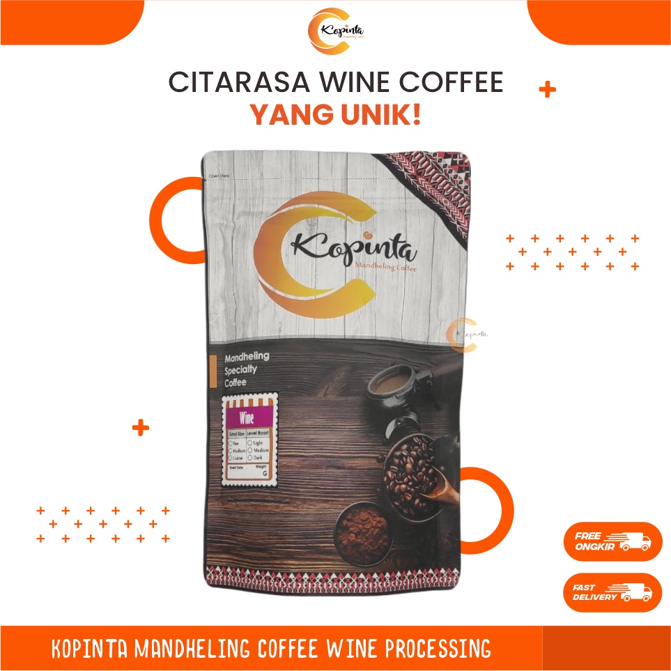 

KOPINTA Mandheling Specialty Summerfield Premium Coffee Wine Processing Kopi Arabika Nusantara Khas Mandailing Sumatra