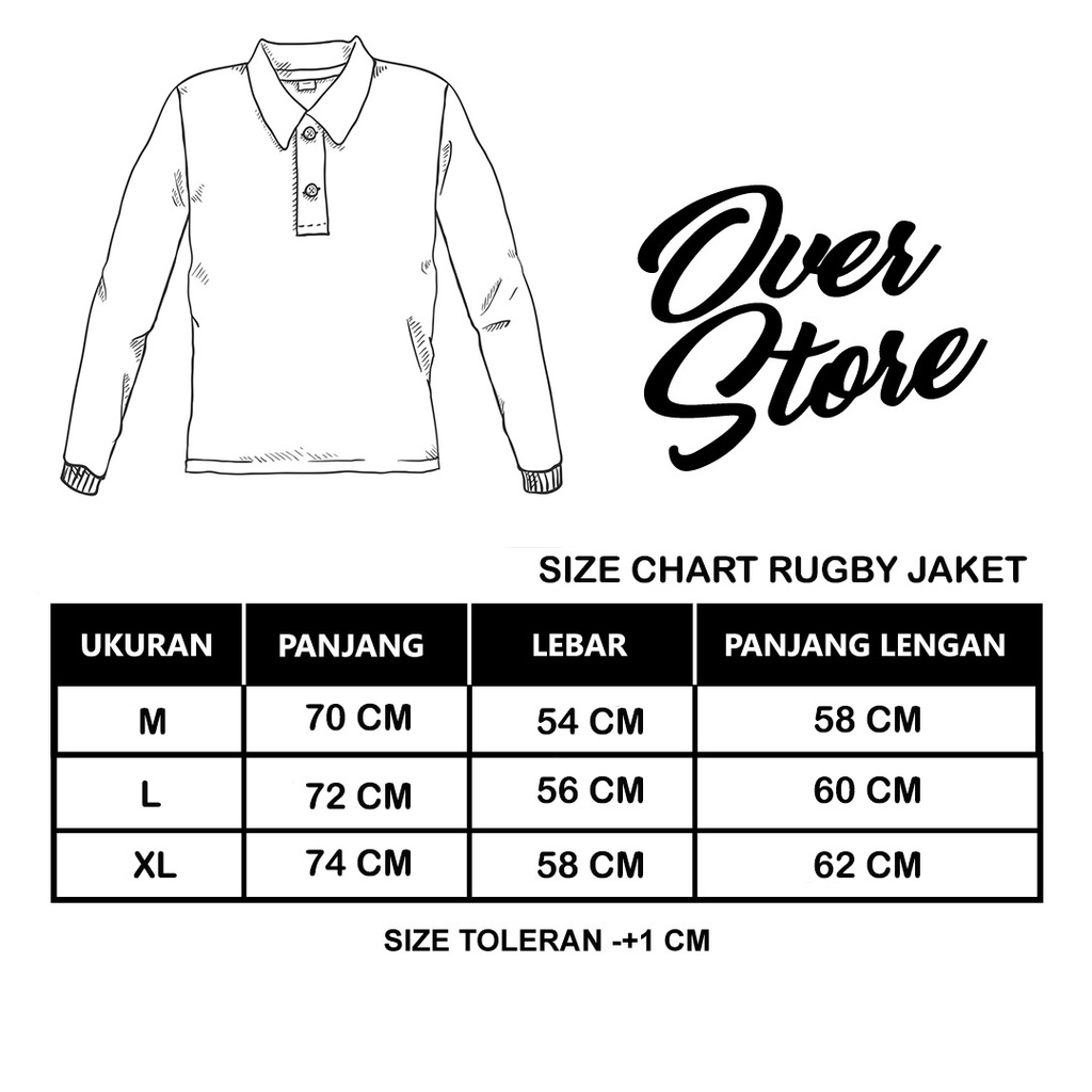 RUGBY JACKET / JAKET / HOODIE