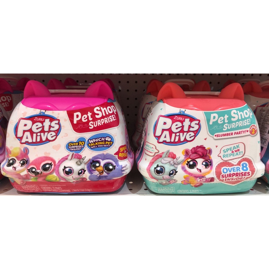 Sale: Zuru Pets Alive Pet Shop Surprise Over 8 Surprise Slumber Party