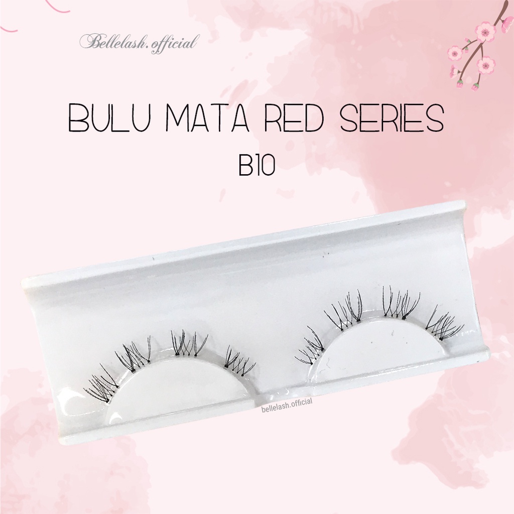 B10 Bulu Mata Bawah Palsu Handmade Natural False Eyelash Eye Lashes