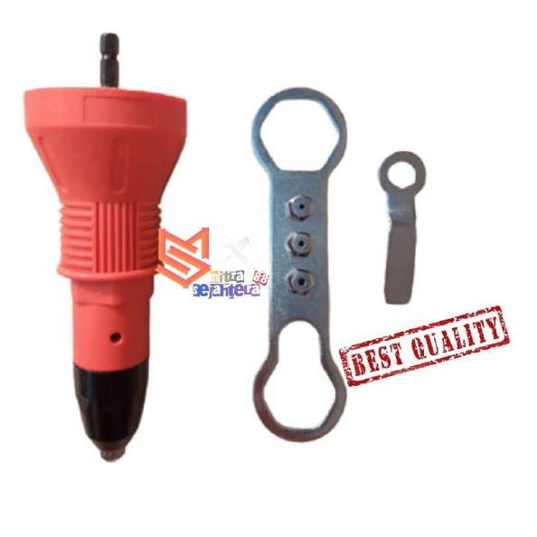 ADAPTER TANG RIVET MESIN BOR / RIVET GUN ELEKTRIK / ADAPTER KAPUSI