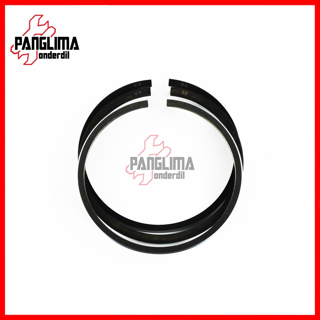Ring Piston Oversize 0.50 CB 100-CB100 Set 3 Pcs-Biji Seher Over Size 050-0 50