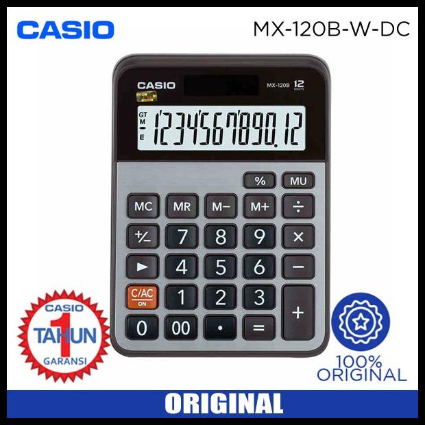 

Kalkulator Casio Mx-120 B