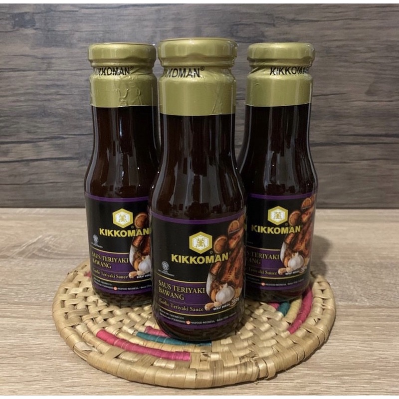 

Kikkoman Saus Teriyaki Bawang 300gr