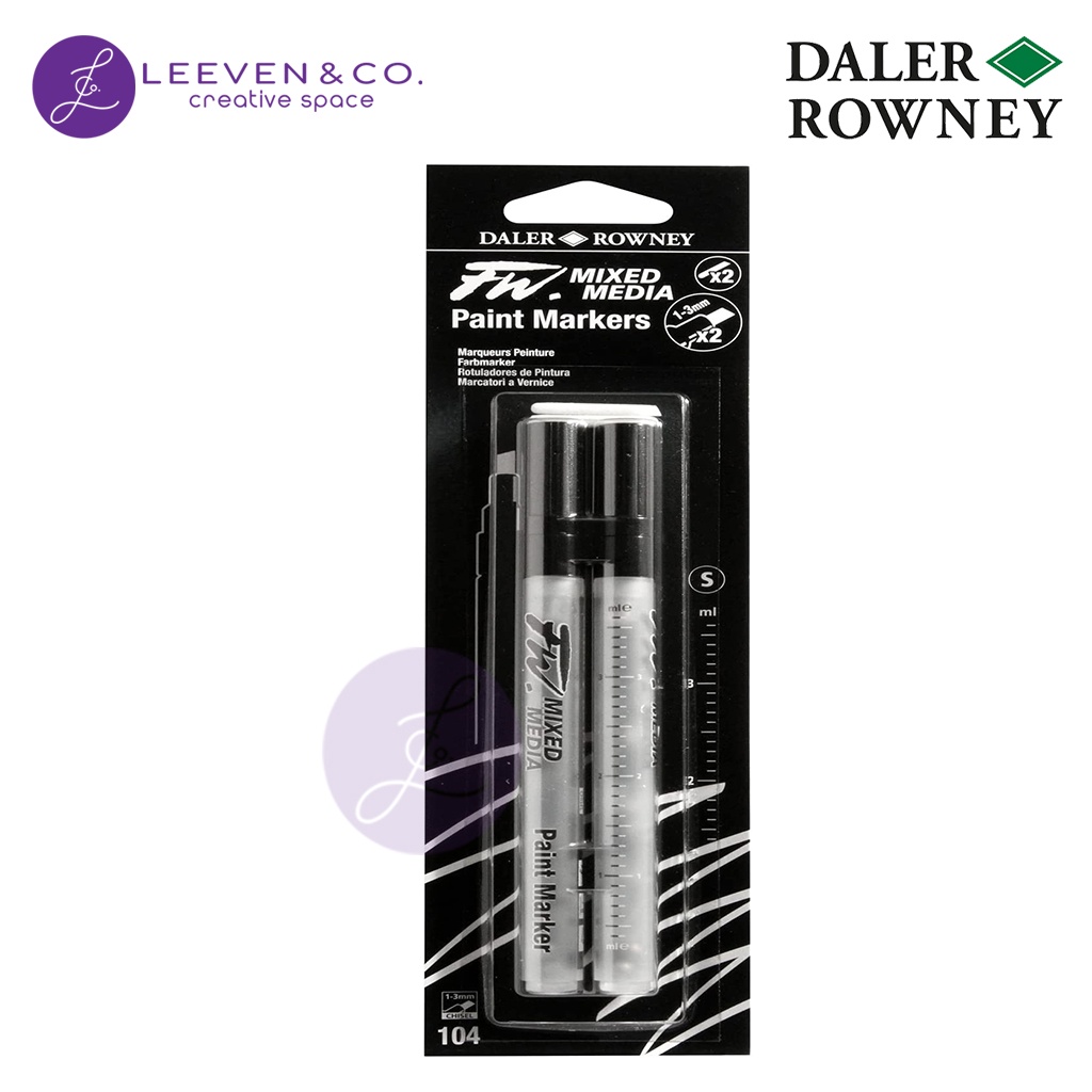 

FW MARKER SET 2XSM 1-3MM CHISEL+NIBS