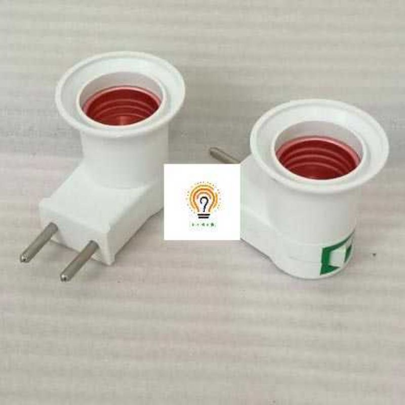 Fitting Colok Lampu + Saklar ON/ OFF /Lamp Holder Fitting Lampu E 27/Fitting Bohlam/Fitting Lampu