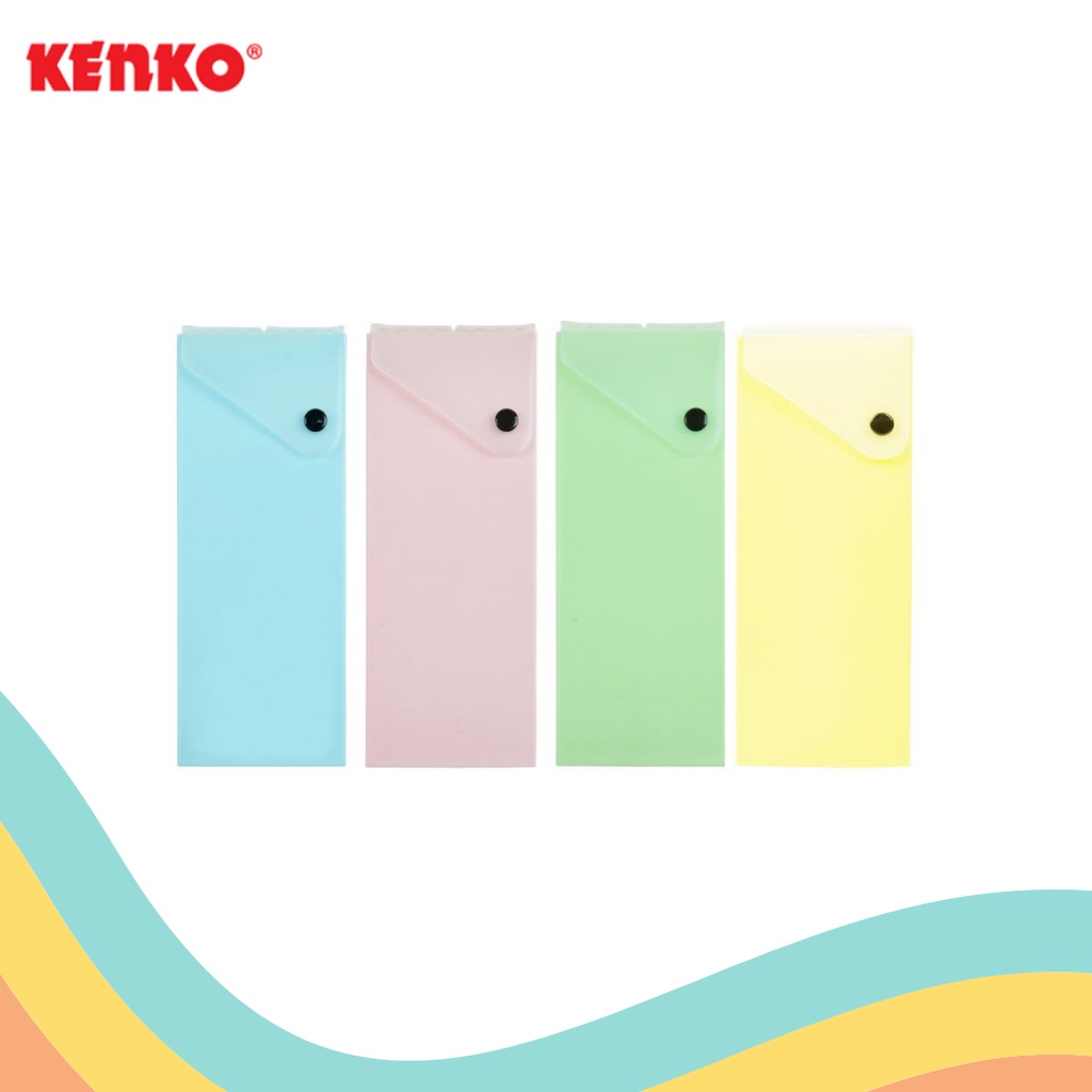 

TEMPAT PENSIL PLASTIK KENKO PC-0719 PASTEL (1 PCS)