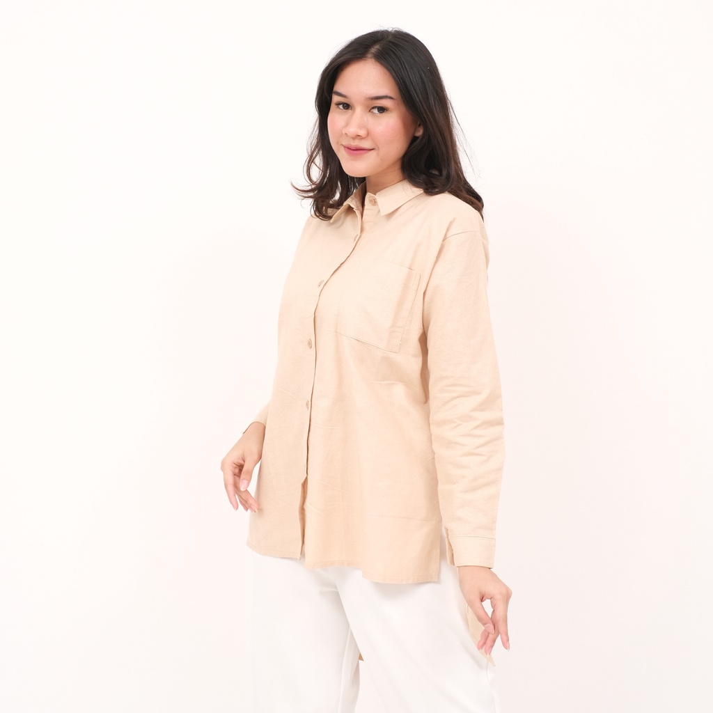 FASHFLOW - Bayle Linen Shirt | Kemeja Linen