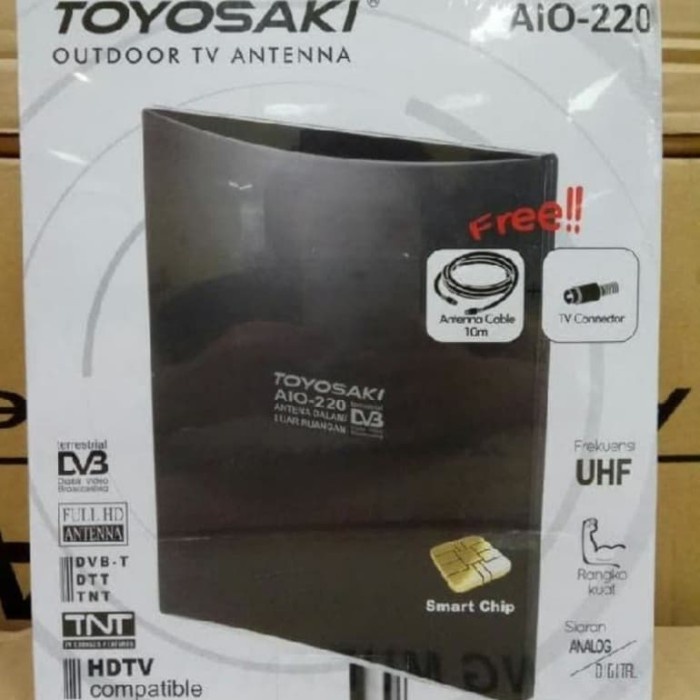 Antena Antena Tv Digital Toyosaki Aio-220 Aio 220